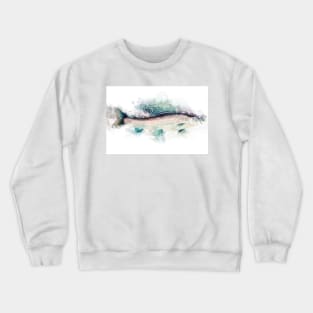 Arctic GRAYLING Watercolor Art for the Fishing Lovers and Anglers Crewneck Sweatshirt